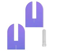 XAGMODSHN Facile da montare in acrilico infrangibile 2D albero di Natale ornamenti per casa ufficio tutto l'anno festival display minimalisti decorazione per mensola di Natale