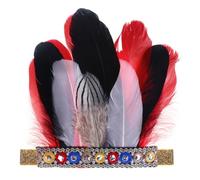 XAGMODSHN Fascia per capelli regolabile per spettacoli teatrali, comoda fascia per capelli accessorio per capelli con strass scintillanti