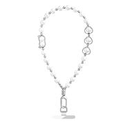 XAGMODSHN Fashion Phone Straps with Double Systems Not Fall Mobile Cord Shimmering Heart Shaped Mobile Lanyard for Stylish Look Sports Accessory