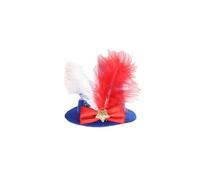 XAGMODSHN Fermaglio per capelli a forma di cappello a cilindro con fermaglio per capelli, unisex, per bambini, per bancarelle e mercati, glitterato
