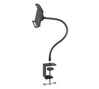 XAGMODSHN Global Modifiable Phone Panel Owner Flexible Swanneck Arm Metal Grip for Four Point Seven 11 Foot Devices Turn Multiple Length Preferences Metal Clamp Flexible Hose