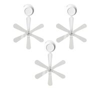 XAGMODSHN Guida del Flusso d ' Ventola Deflettori ' condizionata Prevenzione della condensa Deflettore Parabrezza per Uso in Ufficio Guida della direzione del Regolabile Ventola