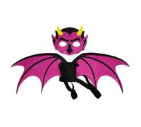 XAGMODSHN Halloween Gioco di ruolo Costume Set 2 PZ Feltri Ala di pipistrello Per I Bambini Leggero Tessuto Non Tessuto Fornitura Del Partito Costume di Halloween Bambini