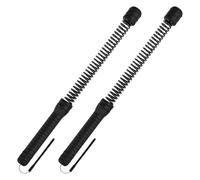 XAGMODSHN Heavy Type Elastic Steel Training Rope Nonslip Handle Compacts Design Muscle Building Exercise Tool Ergonomic Grip Workout Rope