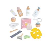 XAGMODSHN I Bambini in Legno Fingono Giocare a Un Set Trucchi Che Include Strumenti per Trucco Cosmetici Simulazione Promuovono L'immaginazione Educativa dei Bambini