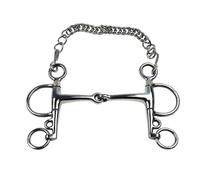 XAGMODSHN Ingranaggio professionale degli equestri del pezzo dell'acciaio inossidabile resistente alla corrosione con il cavallo sicuro equestre antiruggine della struttura rinforzata