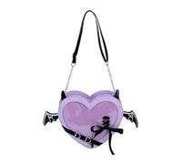 XAGMODSHN Itabag - Borsa a tracolla a forma di cuore abbinata, bella borsa a tracolla per appuntamenti, stile giapponese, borsa messenger per tutti i giorni, Pl