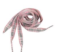 XAGMODSHN Lacci per scarpe in poliestere colorati Plaids ad alta resistenza Comfort Shoe String per la corsa scarpe da ginnastica stivali calzature casual lacci a scacchi, Griglia a colori B00 da 1,5