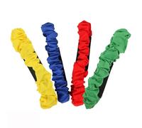 XAGMODSHN Legami regolabili per gambe ad alta elasticità fascia per gambe per gioco di team building e attività di legame familiare Durata Ombrello Panno Fitness Cravatte