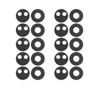 XAGMODSHN Lente in vetro per smartphone, modulo fotocamera posteriore, riparazione e aggiornamenti, lente di ricambio trasparente per fotocamera, installazione rapida, alta trasparenza