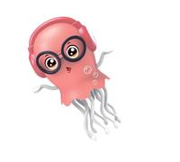 XAGMODSHN Life Like Electric Jellyfish Giocattolo con Luci A LED E Music -Evitamento Ostacoli Automatici per Bambini Sviluppo Sensoriale Danza del Ghisa Giocattolo Elettrico