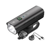 XAGMODSHN Luce della bici delle leghe di alluminio della durevolezza impermeabile LED della luce della bici regolabile per i vari fari della mountain bike del tempo