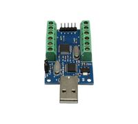 XAGMODSHN Modulo analogico di conversione digitale di 10 canali con il chip STM32F103C6T6 e i componenti elettronici di comunicazione di USB UART