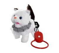 XAGMODSHN Morbido peluche sicuro che cammina gatti giocattolo che miagola e cammina automaticamente per i bambini per andare a letto comfort e intrattenimento quotidiano compagno di andare a letto