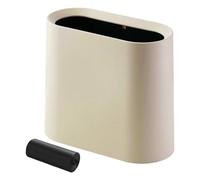 XAGMODSHN Pattumiera Senza Coperchio per Aree compatte salvaspazio, Include Sacchetti per la Spazzatura, Colore Varia Cestino per rifiuti con Coperchio