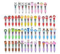 XAGMODSHN Penna a sfera multicolore 4-Color-in-1 Penne retrattili multicolore per diario codifica a colori Cartoon sfera