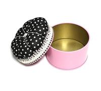 XAGMODSHN Puntaspilli a forma di fiore con custodia porta spille da cucito con scatola per accessori per trapuntatura accessori organizer cucito