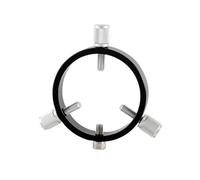XAGMODSHN Quick Install Guiding Rings for Astrophotography 3 Point Precisions Design Metal Construction Multiple Models Three Point Astrophotography Guide Rings