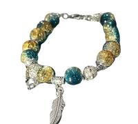 XAGMODSHN Realizzato a mano con piume verdi, progettato per catturare l'attenzione e migliorare qualsiasi outfit con il suo amico di stili originali, Misura unica, come descritto