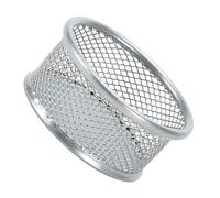 XAGMODSHN Scatola portaoggetti in metallo per graffette, organizer per graffette, contenitore ventilato in metallo per forcine e puntine da disegno