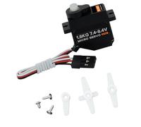 XAGMODSHN Servo e Potente Che Offre Un'Ampia compatibilità elettrica da 7 4 a 8 4 V e Prestazioni a Basso Rumore per Applicazioni Controllo remoto Robot Desktop