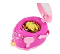 XAGMODSHN Set Giocattoli per Giochi Ruolo Educativi Che Simulano Apparecchi Lavaggio A Microonde Sviluppare La Responsabilità I Bambini Design Realistico Pulsanti Fingi Apparecchi