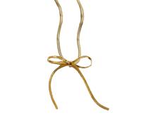 XAGMODSHN Sofisticata collana con dettaglio fiocco sulla clavicola Collana leggera dal design gioielli, perfetta per regalare collana da donna con nodo a farfalla