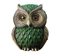 XAGMODSHN Statuetta a forma di gufo, decorazione per la casa, bella scultura a forma di piccolo animale, vintage, per librerie, camera da letto, soggiorno