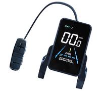 XAGMODSHN Strumenti universale per bici elettrica con schermo luminoso chilometraggio Tabella codici bici elettrica Installazione cruscotti bici universale