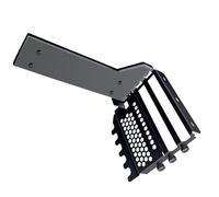 XAGMODSHN Supporto per schede grafiche verticali PCIE4.0 salvaspazio Supporto per schede grafiche regolabili Accessori di montaggio di facile installazione GPU in alluminio verticale