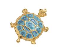 XAGMODSHN Tartarughe marine in resina multicolore Charm in acciaio inox ciondolo tartaruga accessorio gioielli per collana fatta a mano collana a tema unico, Misura unica, come descritto, come