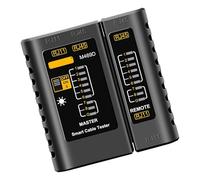 XAGMODSHN Tester per Cavi Rete RJ45 RJ11 RJ11 RJ12 CAT5 UTP Cavo Rete Strumento Accoppiamento M469D Strumento Riparazione Rapido