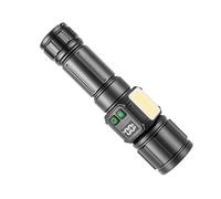 XAGMODSHN Torcia ricaricabile 9 modalità 5000mAh Base per Campeggio Notte Escursionismo Cane Walking Torcia LED ricaricabile con Base