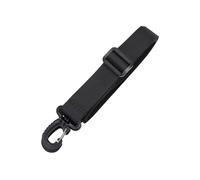 XAGMODSHN Tracolla singola pieghevole per bagagli, ergonomica, regolabile, in nylon, per pendolari o esterni, tracolla regolabile, Nero