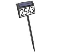 XAGMODSHN Trasduttore automatico di notte di giorno della lampada di illuminazione dell'indirizzo solare per l'osservabilità notturna nei terreni Lampada solare automatica