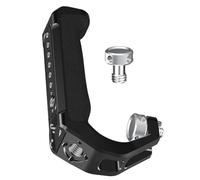 XAGMODSHN Universale DSLR Camera Top Handle Grip con Cold Shoe Mount 1/4 3/8 Arr Foro di localizzazione per Accessori Attacco