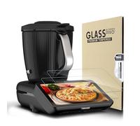 Xahpower 2 Pezzi Pellicola Protettiva per Bimby TM7, 9H Durezza, Anti Graffio, Anti-impronte, Vetro Temperato Compatibile con Vorwerk Thermomix TM7