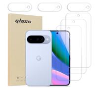 Xahpower 3 pezzi di vetro temperato e 3 pezzi di pellicola protettiva per fotocamera per Google Pixel 10 - durezza 9H, ultra chiaro, resistente ai graffi, resistente agli urti, anti-impronte