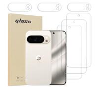 Xahpower 3 pezzi di vetro temperato e 3 pezzi di pellicola protettiva per fotocamera per Google Pixel 10 PRO - durezza 9H, ultra chiaro, resistente ai graffi, resistente agli urti, anti-impronte