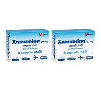 XAMAMINA MAL DI VIAGGIO 50 mg capsule molli 2x6 pz Capsule