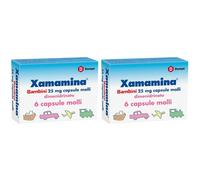 XAMAMINA MAL DI VIAGGIO Bambini 25 mg capsule molli 2x6 pz Capsule