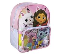 Xamic Gabby's Doll House Zaino per Bambina, Zaino da Viaggio, Regalo per Ragazze, Multicolore, 30 x 25 x 12 CM
