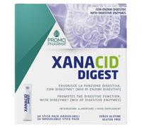 Xanacid® Digest - Trattamento Naturale per Dispepsia e Digestione Lenta - 20 Stickpack Orosolubili
