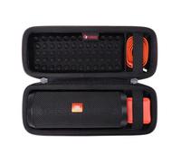 XANAD Custodia per altoparlante JBL Flip Essential 2 Flip 4/3 Casse portatili Bluetooth (nero)