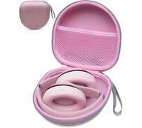 XANAD Custodia per cuffie per bambini, Compatibile per iClever/PowerLocus/Cowyawn/awatrue Cuffie Bluetooth (Rosa)