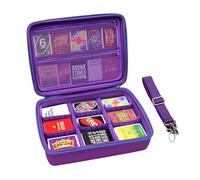 XANAD Custodia per giochi di carte, adatta per oltre 3000 carte, adatta per carte da gioco sportive da baseball/UNO/carte da gioco contro l'umanità e tutte le altre espansioni di giochi di carte