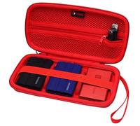 XANAD Custodia per Samsung T7/Shield/T9/ Netac ZX20 / Crucial X9/X10 Pro/Toshiba 512GB 1TB 2TB 4TB External SSD (Rosso 3)