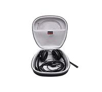 XANAD Custodia rigida per cuffie stereo Logitech H390, H430, H570e, Zone 300, Zone 301o JLab Go Work, JIAMQISHI, EAGLEND, FEABASK, con microfono a cancellazione del rumore