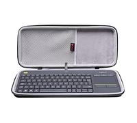 XANAD Custodia rigida per Logitech K400 Plus/Logitech POP Keys/Logitech MX Meccanica Mini Tastiera Touchpad Wireless Touch
