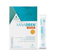Xanadren MD - Integratore Alimentare, Dispositivo Medico - Betulla, pilosella, equiseto, ortica - Per drenare liquidi in eccesso e favorire i naturali processi di diuresi - Arancia, 10 stick da 15 ml